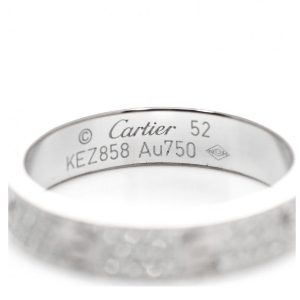 CARTIER LOVE DIAMOND RING - Picture 4 of 4